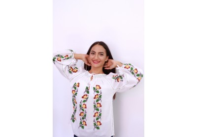 Ie damă cu mânecă lungă cu model floral Ie damă cu mânecă lungă cu model floral